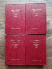 New Jersey Practice Civil Law Forms Walzer Lot 4 BUS2 Civil Law price