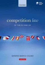 Competition Law of the EU and UK, Colino, Sandra Marco Competition Law price