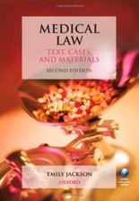 Medical Law: Text, Cases, and Materials (Text Cases & Materials)-Emily Jackson Medical Law price