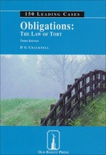 Obligations: The Law of Tort (150 leading cases)-D.G. Cracknell Law of Obligations price