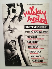 MICKEY AVALON Australian Tour Poster 2013 Loaded I Like It Raw UNWRITTEN LAW*NEW IT Law price
