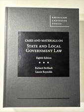 Law Book State And Local Government Law  American Casebook Series Eighth Edition Local Government Law price