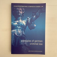 Principles of German Criminal Procedure Professor Michael Bohlander Law Policies Criminal Procedure Law price