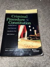 Criminal Procedure And The Constitution Criminal Procedure Law price