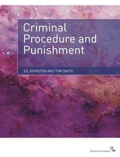 Criminal Procedure and Punishment, Tom Smith Criminal Procedure Law price