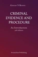 Criminal Evidence and Procedure: An..., Brown, Dr Alast Criminal Procedure Law price