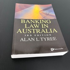 Banking Law in Australia by Alan Tyree Paperback Banking Law price