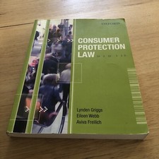 Consumer Protection Law by Lynden Griggs, Eileen Webb, Aviva Freilich... Consumer Law price
