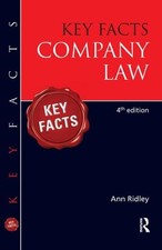 Company Law (Key Facts), Ridley, Ann Company Law price