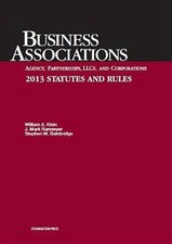 Klein, Ramseyer, and Bainbridge's Business Associations Agency, Partnerships, Ll Foundations - Associations Law price
