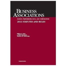 Klein, Ramseyer, and Bainbridge's Business Associations Agency, Partnerships,... Foundations - Associations Law price