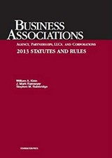 Klein, Ramseyer, and Bainbridge's Business Associations Agency, P Foundations - Associations Law price