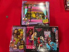 Monster High Family Bunk Bed Clawdeen Wolf Monster Family Coffee Bean Playset NI Bunk Bed price