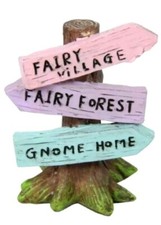 Fairy Garden Accessories Ornaments - 1 x Mini Fairy/Gnome Sign 3-5days delivery Garden Accessory price