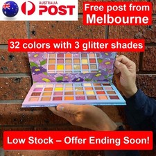 32 Colors Eyeshadows Palette Shades Glitter Cosmetic Makeup Eye Shadow Gift AU Eyeshadow price