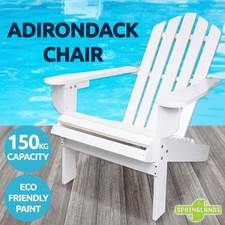 Adirondack Chair Outdoor Furniture Wooden Garden Beach Deck Lounge White Patio Garden Chair price