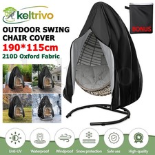 Swing Egg Chair Cover Furniture Garden Rattan Outdoor Rain Waterproof VIC AU Garden Swing price
