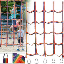 Kids Climbing Net Garden Playground Children Hanging Step Ladder Swing Rope AU Garden Swing price