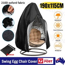 210D Hanging Swing Egg Chair Cover Furniture Garden Rattan Outdoor Waterproof Garden Swing price