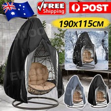 Hanging Swing Egg Chair Cover Furniture Garden Rattan Outdoor Rain Waterproof Garden Swing price