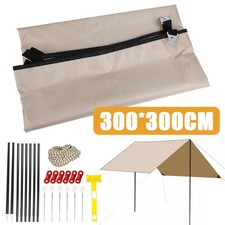 Portable Car Awning Shelter Canopy Side Fishing SUV Tarp Tent Anti-UV Sun Garden Awning price