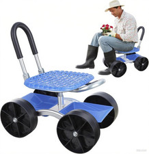 Garden Stool with Wheels - Adjustable Heavy-Duty Rolling Garden Works Seat - Erg Garden Stool price