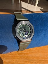 Casio G-Shock GM-2100 Metal Clad Watch Green CasiOak GShock GM-2100B-3A RRP $529 Wristwatches price