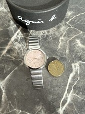 Agnes b Watch With Box and Certificate Wristwatches price