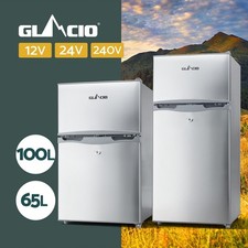 Glacio 55/65/90/95/100/168L Portable Bar Fridge Freezer Fridges Cooler Caravan Freezers price