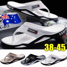 New Mens Sandals Shoes Slippers Flip Flops Thongs 4 Colours Outwear Clip PVC Men's Slippers and Sandals price