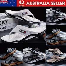 Men Joe Thongs Flip Flops Sandals Outdoor Casual Anti-Slip Slippers Beach Shoes Men's Slippers and Sandals price