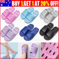 Womens Mens Hollow Slippers Bath Shower Non-Slip Indoor Home Beach Sandals Shoes Men's Slippers and Sandals price