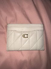 Coach Women's Quilted Leather Wallet Women's Card Holder price