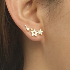 Gorgeous Crystal Cubic Zircon Earrings Stud Dangle CZ Drop Wedding Jewelry Women Gold Earrings price