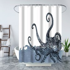 Shower Curtain Waterproof Fabric Bathroom Decoration Shower / Bathroom Curtain price