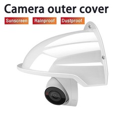 1pc Outdoor CCTV Security Camera Rain Cover Protector Sun Shade for Home DomeCam Security Camera Accessories price