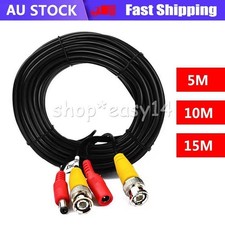 5-10-15M BNC Video DC Power Extension Cable Cord For CCTV Security Camera DVR Security Camera Accessories price