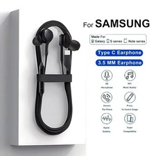 USB C Headphones Type C 3.5mm Earphones Wired Mic For Samsung Android Accessorie Headphone Accessory price
