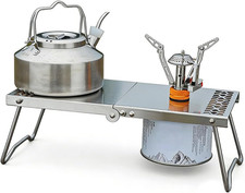 Folding Camping Table, Portable Stainless Steel Outdoor Gas Canister & BBQ Stove Grill and Barbecue price