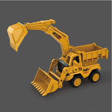 Large Construction Vehicle Toy Bulldozer Excavator Dump Truck Kids Gift Model Toy Truck & Construction Vehicle price