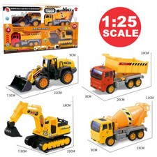 4pcs Construction Truck Concrete Mixer Dump Loader Digger Diecast Vehicles Toy Toy Truck & Construction Vehicle price