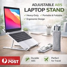 Ergonomic Portable Adjustable Laptop Stand Foldable Desktop Tripod Tray Holder Laptop Stand price