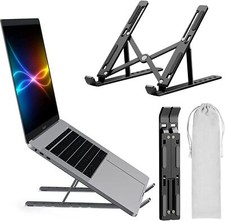 Aluminium Laptop Stand Adjustable Folding Cooling Notebook Bracket Portable Tabl Laptop Stand price