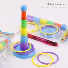 Outdoor Indoor Hoop Ring Toss Toys Plastic Ring Toss Garden Pool Game Kids Fun Outdoor & Garden Toys price