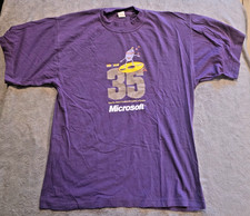 Vintage 2002 Microsoft Trnkobrani Festival T-Shirt Purple L Czech RARE Rock Tee Graphic & Music Software price