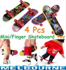 4 Pcs Mini Plastic Tech Deck Toy Skate Finger Board Skateboards Toys Gift Kids Tech Toy price