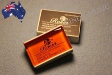 Natural Rosin to suit all bow types Violin Viola Cello Amber minimal residue AU String Instruments price
