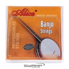 Alice Banjo Strings, 5 String Set, Light Tension, Loop End - 9-21 String Instruments price