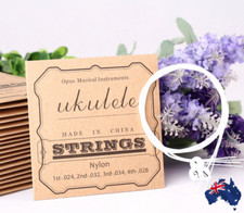 Ukulele Strings Set Nylon Strings Guitar Warm tone Mellow Soft Feel Universal AU String Instruments price
