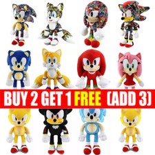 Sonic The Hedgehog Plush Toy Doll Anime Sonic Stuffed Toys Dolls Kids Xmas Gifts Toy Ship price